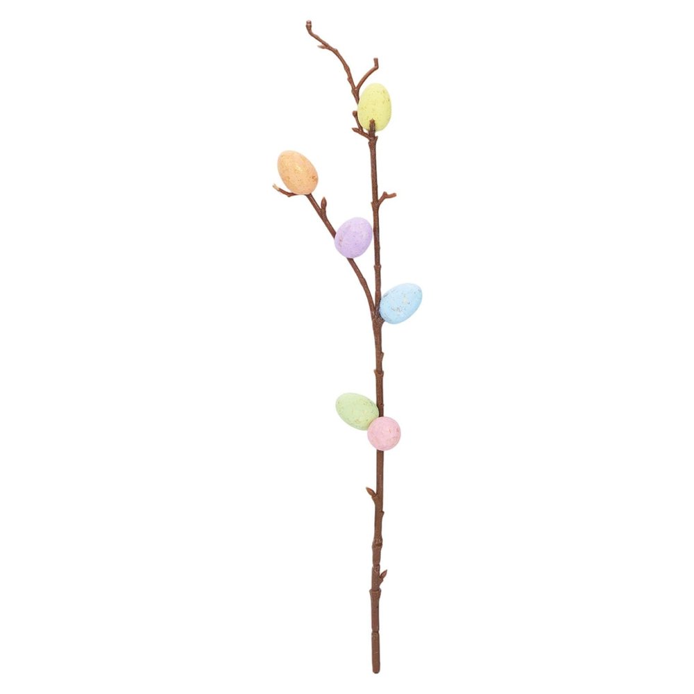 Easter Table Decor with Artificial Flower Picks