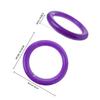 COOPHYA PVC Yoga Ball Holder with Fixed Securing Ring and Inflatable Round Base view 2