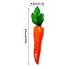 Artificial Foam Carrots - 21cm view 2
