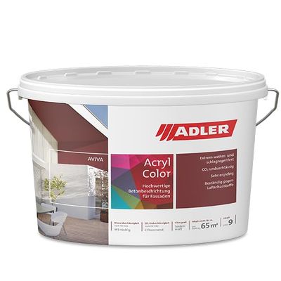 ADLER Acryl-Color RAL 6012 Black Green, 3 L
