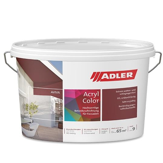 ADLER Acryl-Color RAL 6012 Black Green, 3 L
