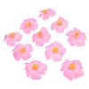 HOMOCONO Artificial Hibiscus Flowers - 10 Pack in Pink view 1