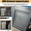 Sliding Window with Viewing Panel and Tempered Glass for Barns, Basements, RVs, Homes, Bathrooms, and Garages view 3
