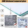Sliding Window with Viewing Panel and Tempered Glass for Barns, Basements, RVs, Homes, Bathrooms, and Garages view 4