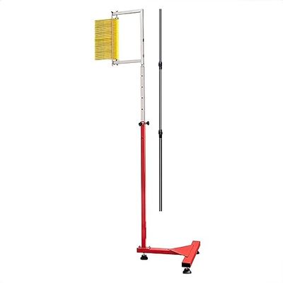 Vertical Jump Trainer with Adjustable Measuring Device and Stable Base for Basketball and Volleyball Training