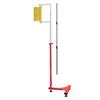 Vertical Jump Trainer with Adjustable Measuring Device and Stable Base for Basketball and Volleyball Training view 1