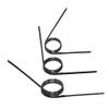 V-Shaped Return Springs, 1.4 mm Right-Hand Torsion Springs, 65Mn Steel, 4-Pack view 2