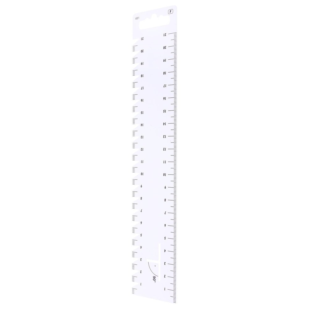 Housoutil Multifunctional Plastic Patchwork Ruler