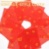 OFFIGAM 10-Piece Red Cloth Covers for Liquor and Wine Glasses, Vintage Style view 3
