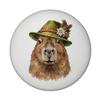 Capybara with Alpine Hat Magnet view 1