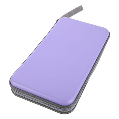 POPETPOP Compact Plastic CD Case for 80 CDs, Portable Design