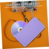 POPETPOP Compact Plastic CD Case for 80 CDs, Portable Design view 3