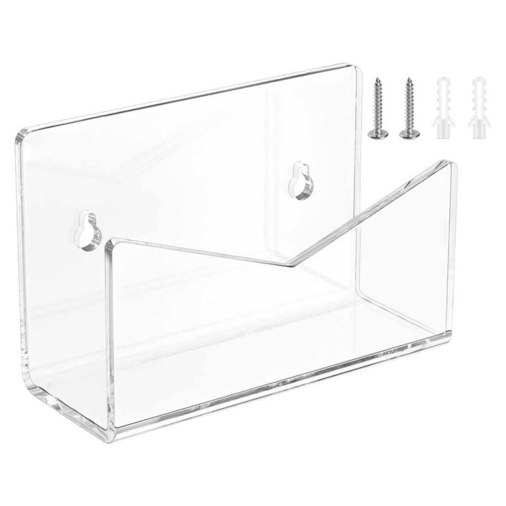 HOODANCOS Acrylic Desktop Mail Organizer for Office and Retail