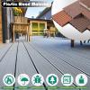 Non-Slip Waterproof Pool Deck Tiles, Ribbed Flooring for Outdoor Terraces and Pool Areas view 2