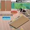 Non-Slip Waterproof Pool Deck Tiles, Ribbed Flooring for Outdoor Terraces and Pool Areas view 3