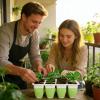 Seed Starting Tray with Drainage, Soft Silicone, 1 Pack view 2