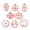 Set of 8 Leaf-Shaped Cookie Cutters view 1