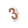 TIDTALEO 12-Piece DIY Clock Movement Replacement Set with Arabic Numerals and Black Walnut Wood Hands view 2