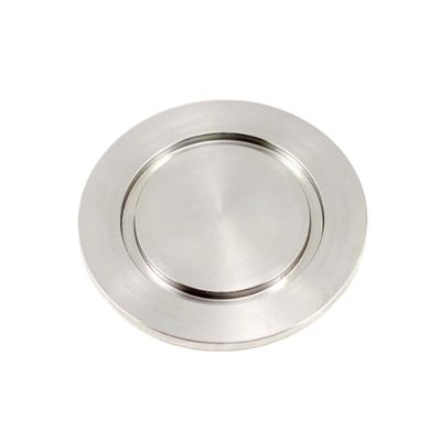KF10 KF16 KF25 KF40 Vacuum Flange Blank Plate, 304 Stainless Steel Vacuum Baffle, Quick-Install Cover (KF10, 1 pc)