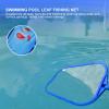 LABRIMP Pool Leaf Rake Set with 5-Piece Telescopic Pole and Fine-Mesh Plastic Net, Lightweight and Durable, for Pool and Spa Cleaning in Shallow and Deep Water view 4