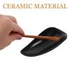 WATIIFUFU Ceramic Tea Spoon and Nonstick Tea Leaf Scoop Set view 3