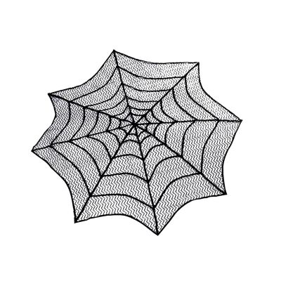 Wsymxuo Halloween Tablecloth with Spiderweb Design