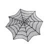 Wsymxuo Halloween Tablecloth with Spiderweb Design view 1