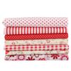 Garosa 7-Piece Cotton Fabric, Red Flower Series view 2