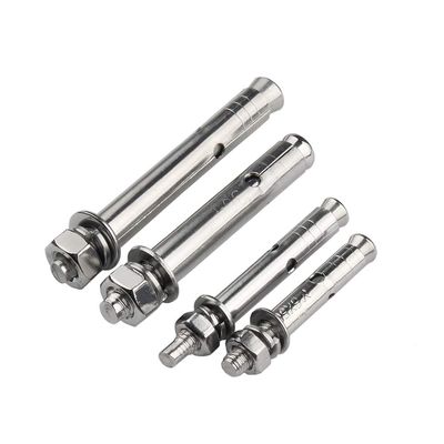 Anchor Bolts, 3-Pack, 304 Stainless Steel Sleeve Anchors with Hex Nuts and Bolts (M8 × 120)
