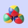 Luwecf 3-Piece PU Juggling Ball Set, Mini Beginner Balls, Four Colors view 4