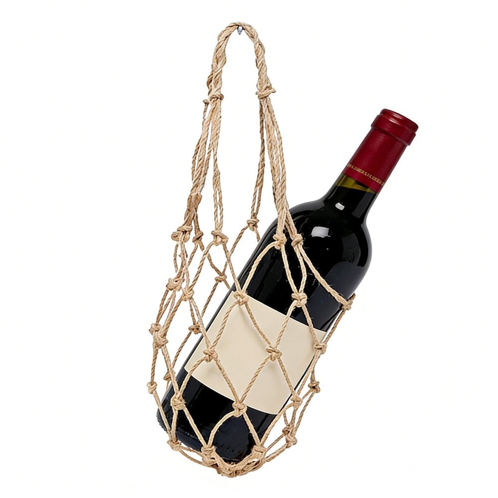 Jute Wine Bottle Net Bag