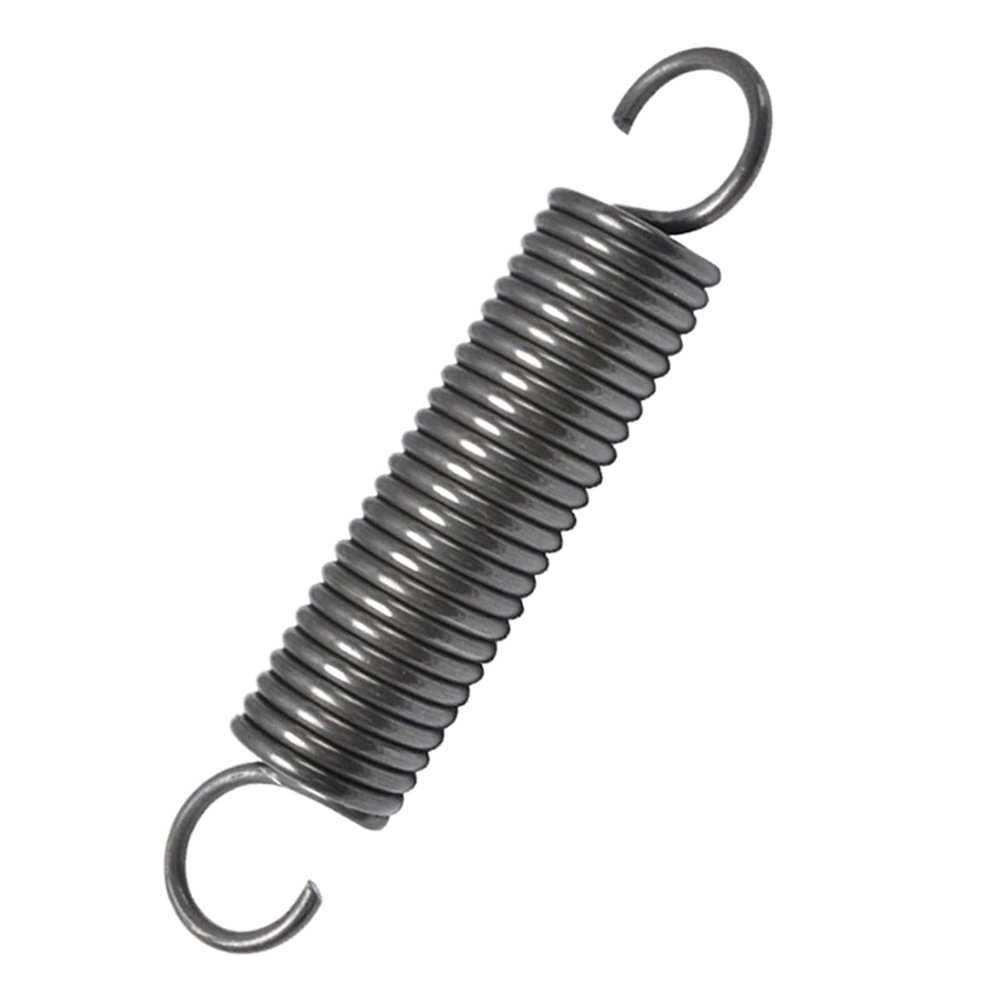 Extension Spring, 2-Pack, Double Hook, 0.5 x 26 x 450 mm, Steel, S-Shaped Double Hook (2.5 x 25 x 800 mm)