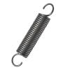 Extension Spring, 2-Pack, Double Hook, 0.5 x 26 x 450 mm, Steel, S-Shaped Double Hook (2.5 x 25 x 800 mm) view 1