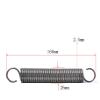 Extension Spring, 2-Pack, Double Hook, 0.5 x 26 x 450 mm, Steel, S-Shaped Double Hook (2.5 x 25 x 800 mm) view 2