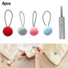 8-Piece Bed Cover Clips Set with Crochet Hook (Red) view 4