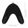 EXAOMBLE Resistance Belt for Ab and Back Training, Black view 2