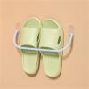 ADTUIUG 4-Pack Wall-Mounted Slipper Racks, Sky Blue view 2