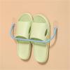 ADTUIUG 4-Pack Wall-Mounted Slipper Racks, Sky Blue view 3