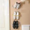 ADTUIUG 4-Pack Wall-Mounted Slipper Racks, Sky Blue view 4