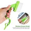 HEANUJJ 4-Piece Window and Sliding Door Track Cleaning Brush Set view 3