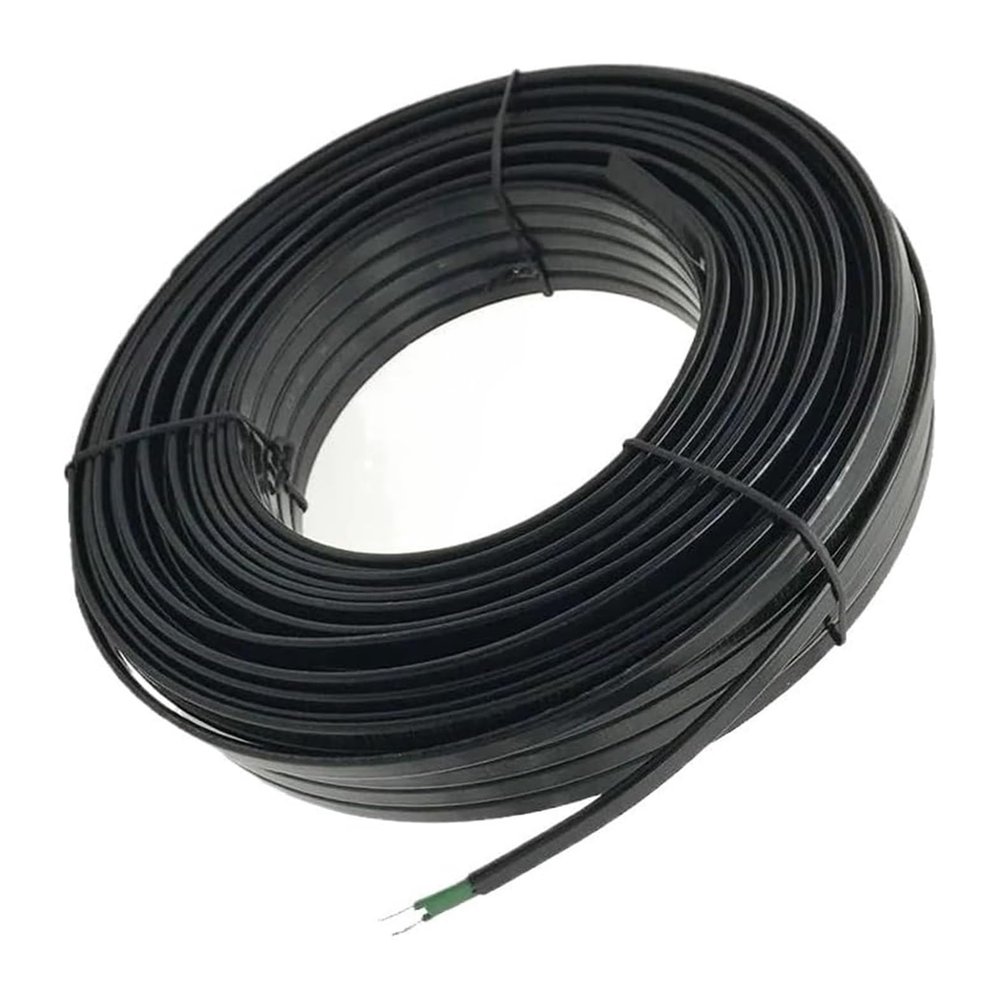 Self-Regulating Heating Cable in Various Sizes for Frost Protection of Water Pipes (220 V, 25 W, 15 m)