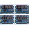 8-Key TM1638 Display Module for Microcontrollers, 4-Pack, Blue view 1