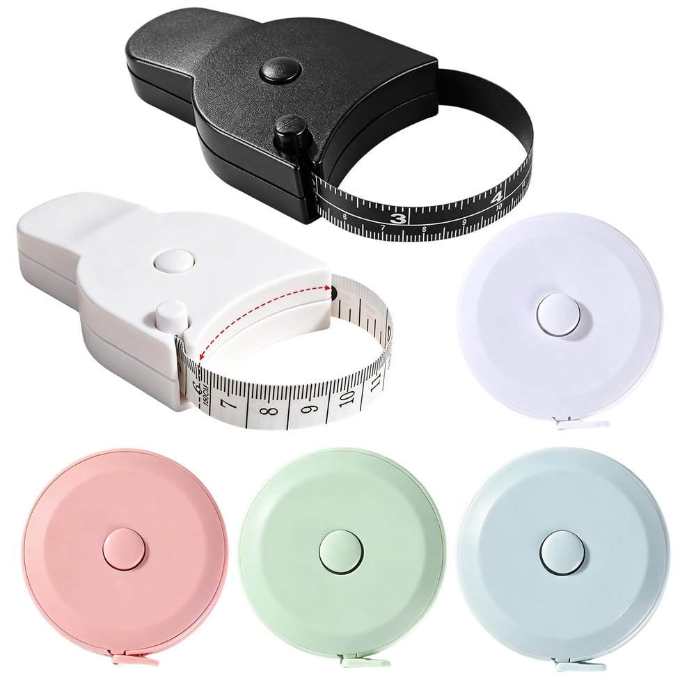 2-Piece Body Measuring Tape Set with 4 Roll Tapes