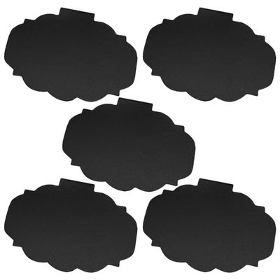 SOESFOUFU 5-Pack Plastic Chalkboards