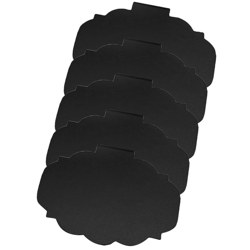 NUSITOU Mini Black Chalkboards - 5 Pack