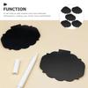 NUSITOU Mini Black Chalkboards - 5 Pack view 4