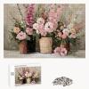 700-Piece Puzzle for Adults, Pink & Flower, Durable Wooden Puzzle with Perfect Fit, 52 x 38 cm, Includes Poster, Mindfulness, Wall Decor, Not for Children Under 14, P3#372 view 1