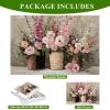 700-Piece Puzzle for Adults, Pink & Flower, Durable Wooden Puzzle with Perfect Fit, 52 x 38 cm, Includes Poster, Mindfulness, Wall Decor, Not for Children Under 14, P3#372 view 3