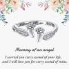 Gift for Mom - Angel Wing Ring view 4