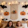 Halloween Tree Ornaments - Gnome & Pumpkin Pendant view 3